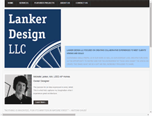 Tablet Screenshot of lankerdesign.com